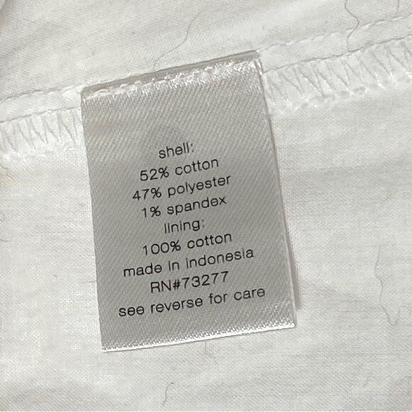 Elizabeth & James White Muslin Belted Mini Dress Women's Size Medium - Picture 6 of 15